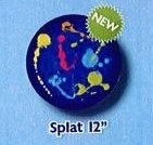 Blue Paint Splat Spoke Guards